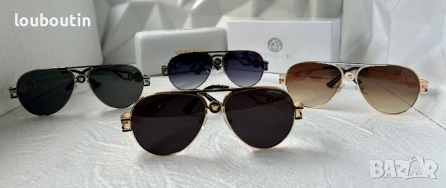 Versace мъжки слънчеви очила авиатор унисекс дамски, снимка 18 - Слънчеви и диоптрични очила - 45608187