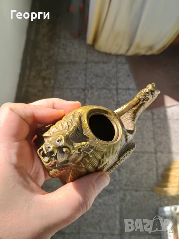 Бронзов чайник-86, снимка 4 - Антикварни и старинни предмети - 53768388