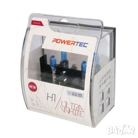 M-TECH Powertec Ultra White H1 H3 H4 H7 H8 H11 HB3 халогенни крушки, снимка 1 - Аксесоари и консумативи - 45770240