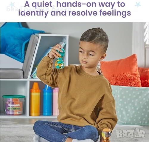 Нови Емоционални Играчки за Деца 3+ Сензорни Бутилки Learning Resources, снимка 5 - Образователни игри - 45359591