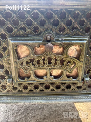 Антична печка Godin, снимка 3 - Печки, фурни - 50739322