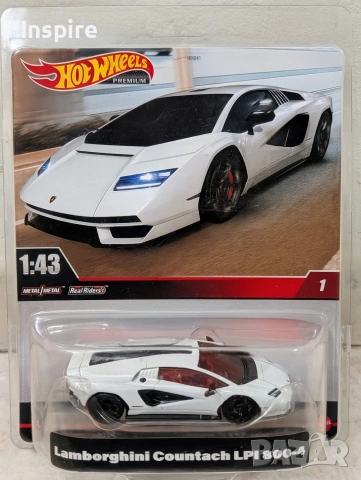 Hot Wheels Premium 1:43 - Lamborghini Countach LPI 800-4