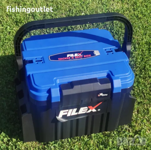 Рибарски куфар стол Fil Fishing TACKLE & SEAT BOX до 150кг товаримост, снимка 2 - Такъми - 50139222