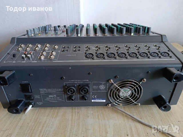 Power mixer-inter m-pc1225, снимка 7 - Ресийвъри, усилватели, смесителни пултове - 51767690