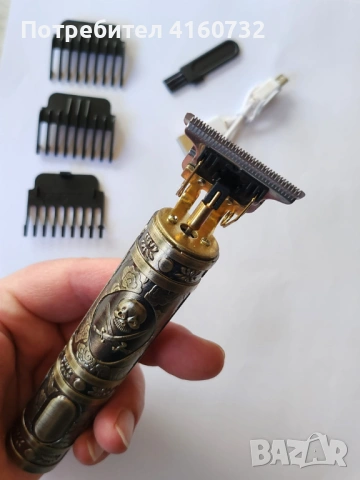 Машинка за подстригване, тример за брада и коса, вградена батерия , снимка 5 - Друго оборудване - 53913114