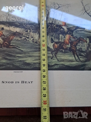 картина на ловна сцена 32/4, снимка 11 - Картини - 53159698