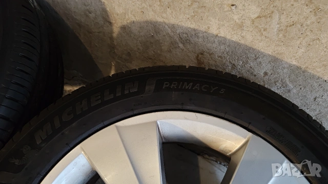 Лети джанти 16 с летни гуми Michelin Primacy 5 205 55 16, снимка 5 - Гуми и джанти - 53937969