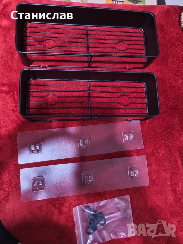 Стенен органайзер за баня без пробиване, снимка 3 - Органайзери - 54270989