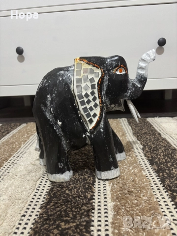 Слонче от дърво , снимка 5 - Статуетки - 52681565