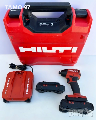 Hilti SiD 4-22 Nuron - Безчетков импакт 2х22V 4.0Ah перфектен!