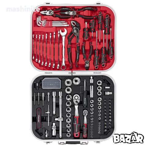 Комплект гедоре AK7980 Mechanic's Tool Kit 144 части Premier Sealey, снимка 4 - Гедорета - 46063848