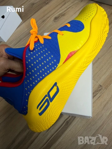 Оригинални нови маратонки Under Armour Curry 4 Low Flotro Blue ! 42,44,45,46 н, снимка 8 - Маратонки - 52182791