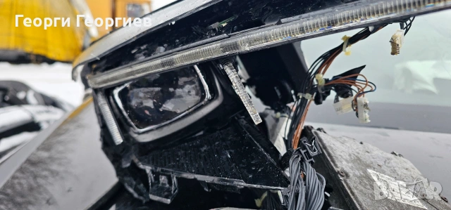 Ляв оригинален фар (счупен) Audi A5 2017 г. за части, снимка 5 - Части - 53520956