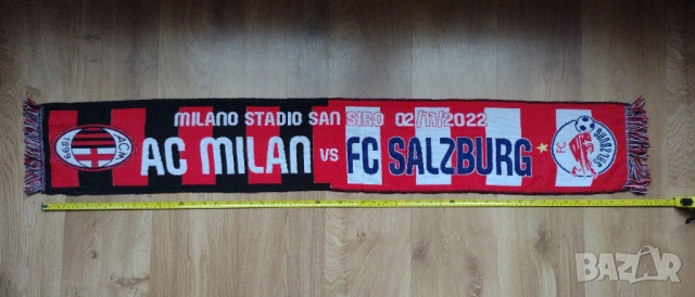 AC Milan / Red Bull - футболен шал на Милан, снимка 7 - Футбол - 53066403