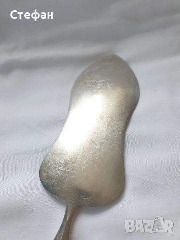 Посребрена лопатка, снимка 7 - Антикварни и старинни предмети - 51557022