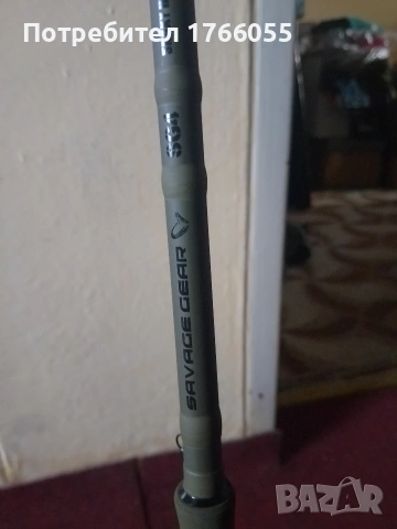 Savage Gear SG4 Shaky Head Specialist 7ft1 F 5-17g една секция, снимка 3 - Въдици - 53072099