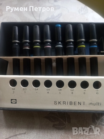 Рапидографи SKRIBENT multi., снимка 5 - Други ценни предмети - 52020885