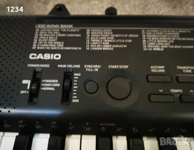 синтезатор клавир пиано CASIO CTK-1150 с 5 октави и плътни клавиши, снимка 5 - Синтезатори - 49018581