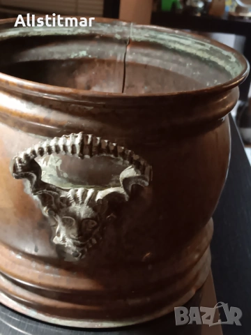 Съд кашпа в кръгла форма, снимка 3 - Декорация за дома - 53115680