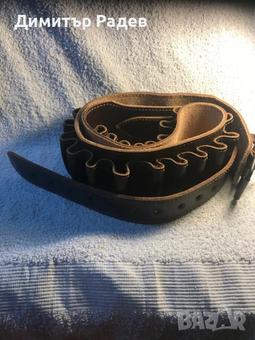 НОВИ  АВДЖИЙСКИ  кол. патрондаши със  25 гнезда за патрони и ремъци за авдж. пушки от естеств. кожа , снимка 11 - Оборудване и аксесоари за оръжия - 41557690