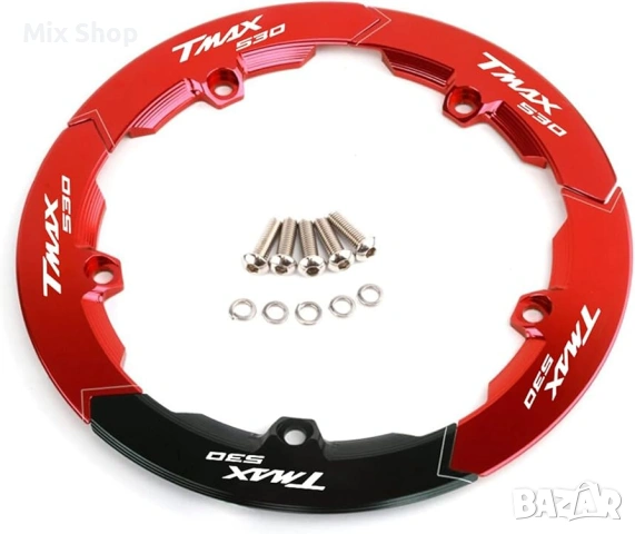 Капак за ролка на трансмисионен ремък с CNC обработка, алуминиев, за мотоциклет, съвместим с Yamaha 