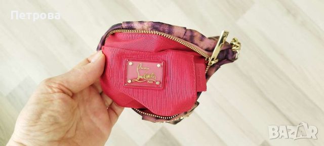 Cristian Louboutin clutch Оригинал, снимка 8 - Чанти - 45854287