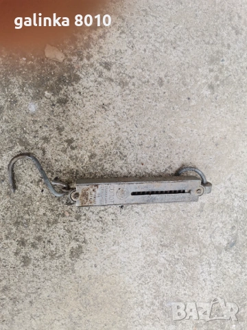 Старо работещо кантарче, снимка 3 - Антикварни и старинни предмети - 53871585