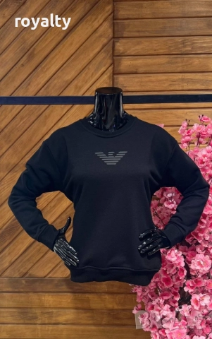 Emporio Armani Черна Дамска Блуза 