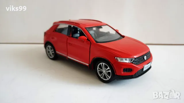  Volkswagen T-ROC RMZ City MAT RED 1:32, снимка 6 - Колекции - 47139133