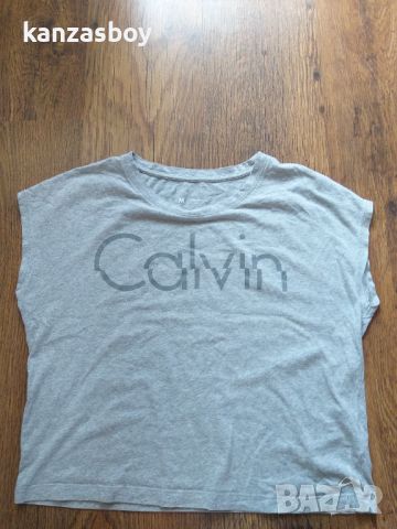 calvin klein jeans - страхотна дамска тениска M, снимка 4 - Тениски - 46058955
