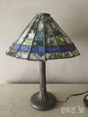 Настолна лампа тип тифани, снимка 2 - Настолни лампи - 45315946