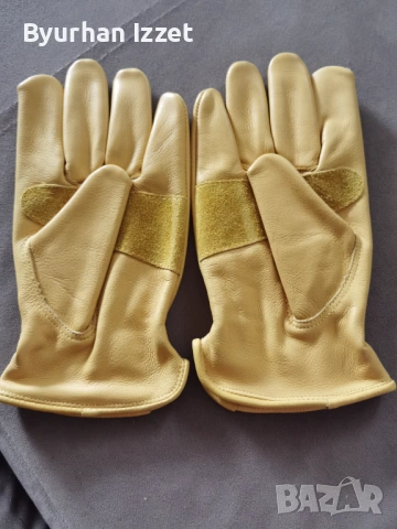 Защитни ръкавици кожени