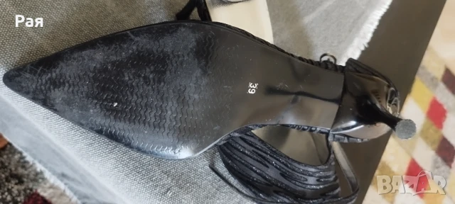 Комплект обувки с чантичка, снимка 5 - Дамски елегантни обувки - 51332812