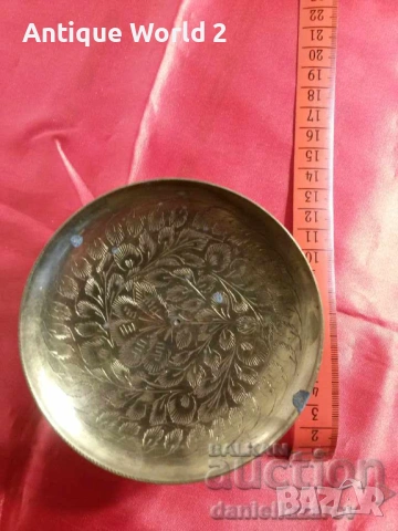 Стар Красив Бронзов съд, снимка 5 - Антикварни и старинни предмети - 53569319