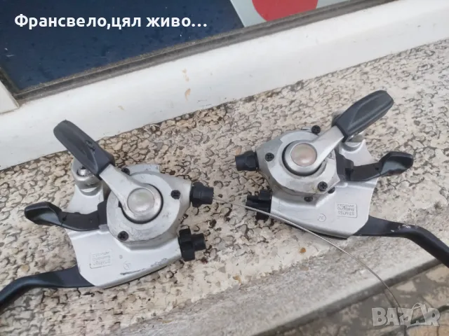 Комбинирани команди 27 скорости за велосипед колело Shimano deore xt , снимка 2 - Части за велосипеди - 49063589