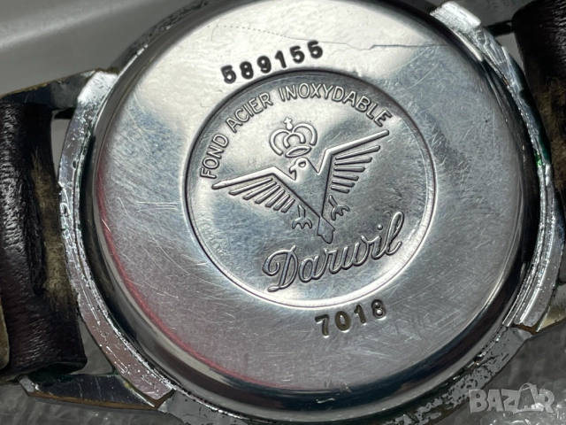 Швейцарски Механичен Часовник DARWIL SPECIAL FLAT LUXE SWISS MADE, снимка 7 - Антикварни и старинни предмети - 51741937