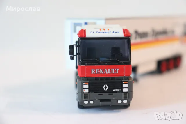 AMW 1:87 H0 RENAULT MAGNUM КАМИОН ТИР МОДЕЛ КОЛИЧКА, снимка 4 - Колекции - 50163350