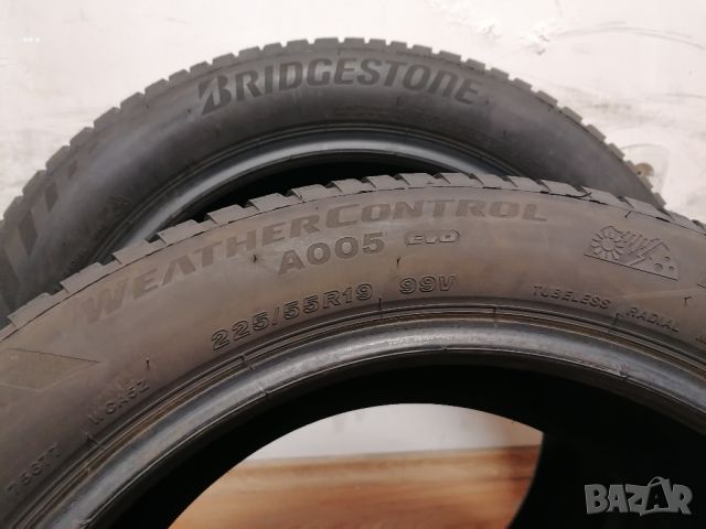 2 бр. 225/55/19 Bridgestone / джип SUV, снимка 8 - Гуми и джанти - 46019253