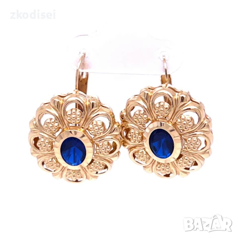 Златни обеци 4,07гр. 14кр. проба:585 модел:32552-1