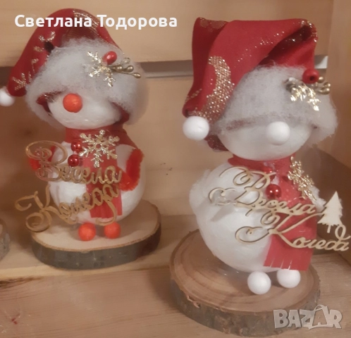 Коледни джуджета, снимка 4 - Декорация за дома - 51925513