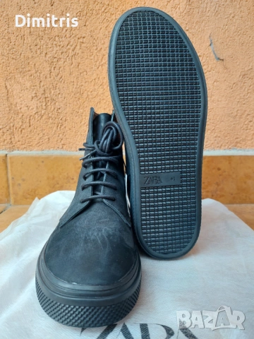 Високи кожени кецове, снимка 7 - Кецове - 53470090