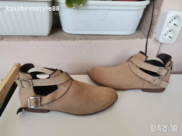 Боти, обувки Double you 38 н. Естествена кожа , снимка 13 - Дамски ежедневни обувки - 54069749