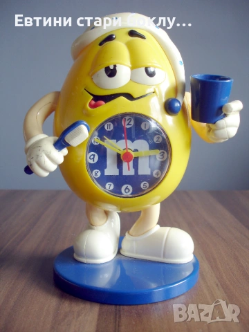 M&M' Mars Inc., Masterfoods Germany – работещ детски часовник будилник, снимка 8 - Други - 53173674