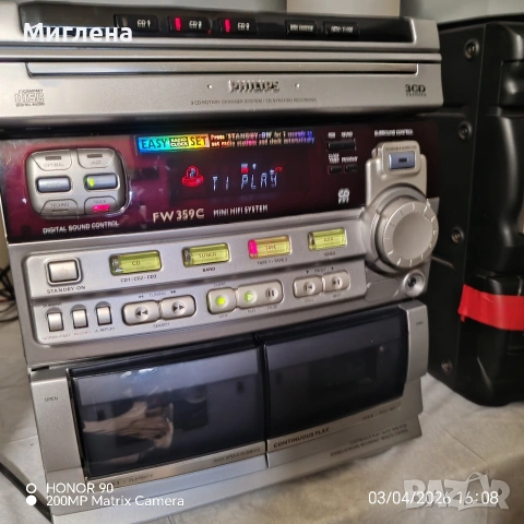 Аудио система Philips FW 359C, снимка 6 - Аудиосистеми - 54080567