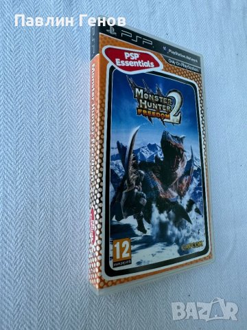 Оригинална Игра за PSP , Monster Hunter Freedom 2, снимка 2 - Игри за PlayStation - 45326672