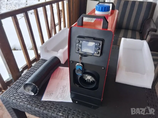 Мобилна суха дизелова печка 8 KW