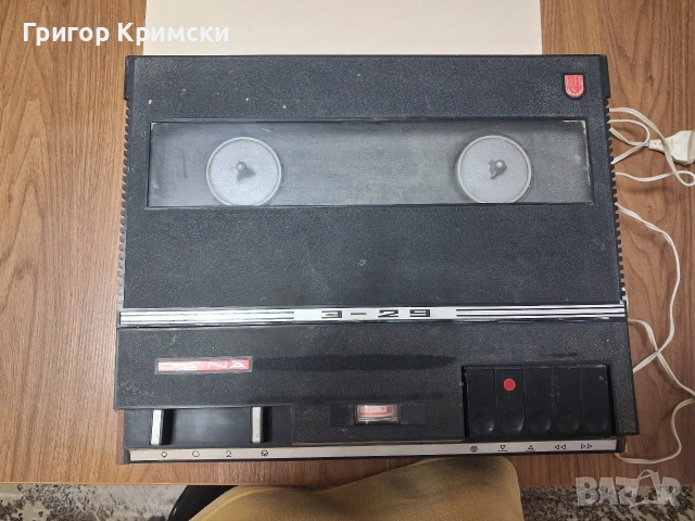 Daina/Elfa Магнетофон Сделано в СССР 1971г., снимка 2 - Грамофони - 53905149