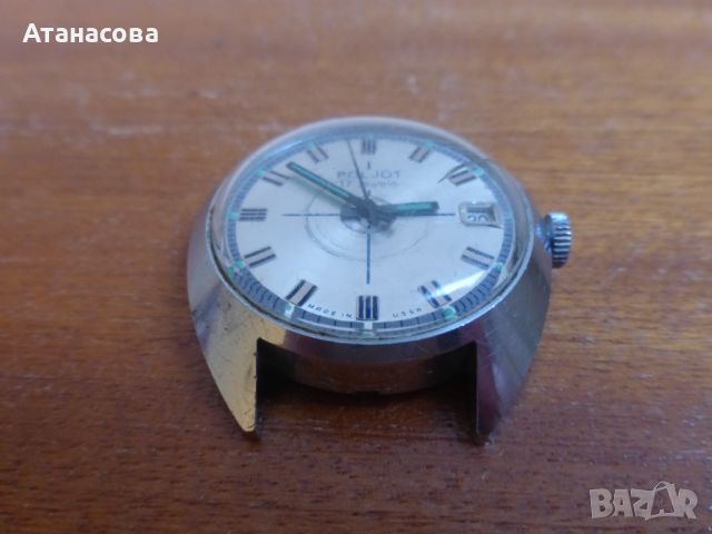 Мъжки ръчен часовник Poljot Польот Полет автомат, снимка 5 - Антикварни и старинни предмети - 46176002