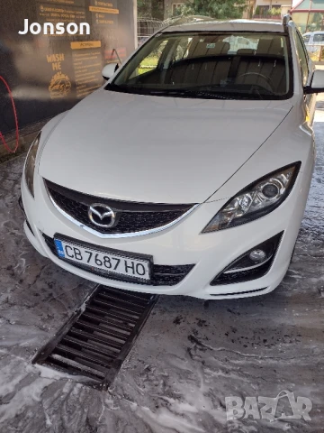 Mazda 6 комби, 2, 2дизел, 129к.с. Бяла Перла , снимка 14 - Автомобили и джипове - 50742977