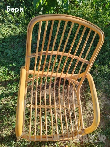 Комплект от два стола и маса от ратан, снимка 13 - Столове - 40134449